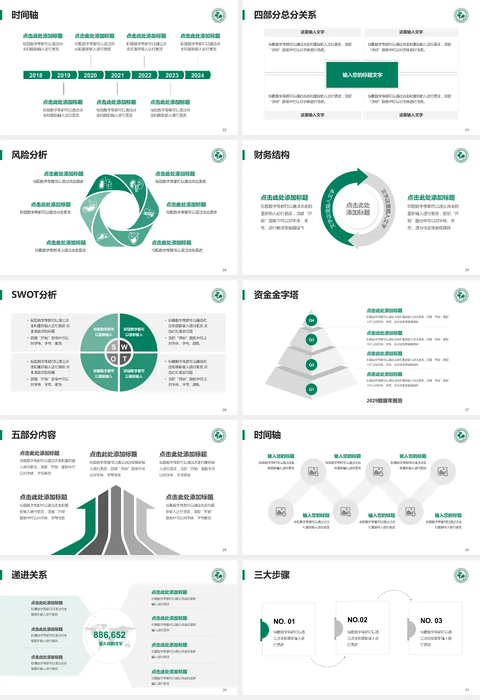 锦州市太和区中医医院患者教育与指导PPT模板16:9格式幻灯片预览图4