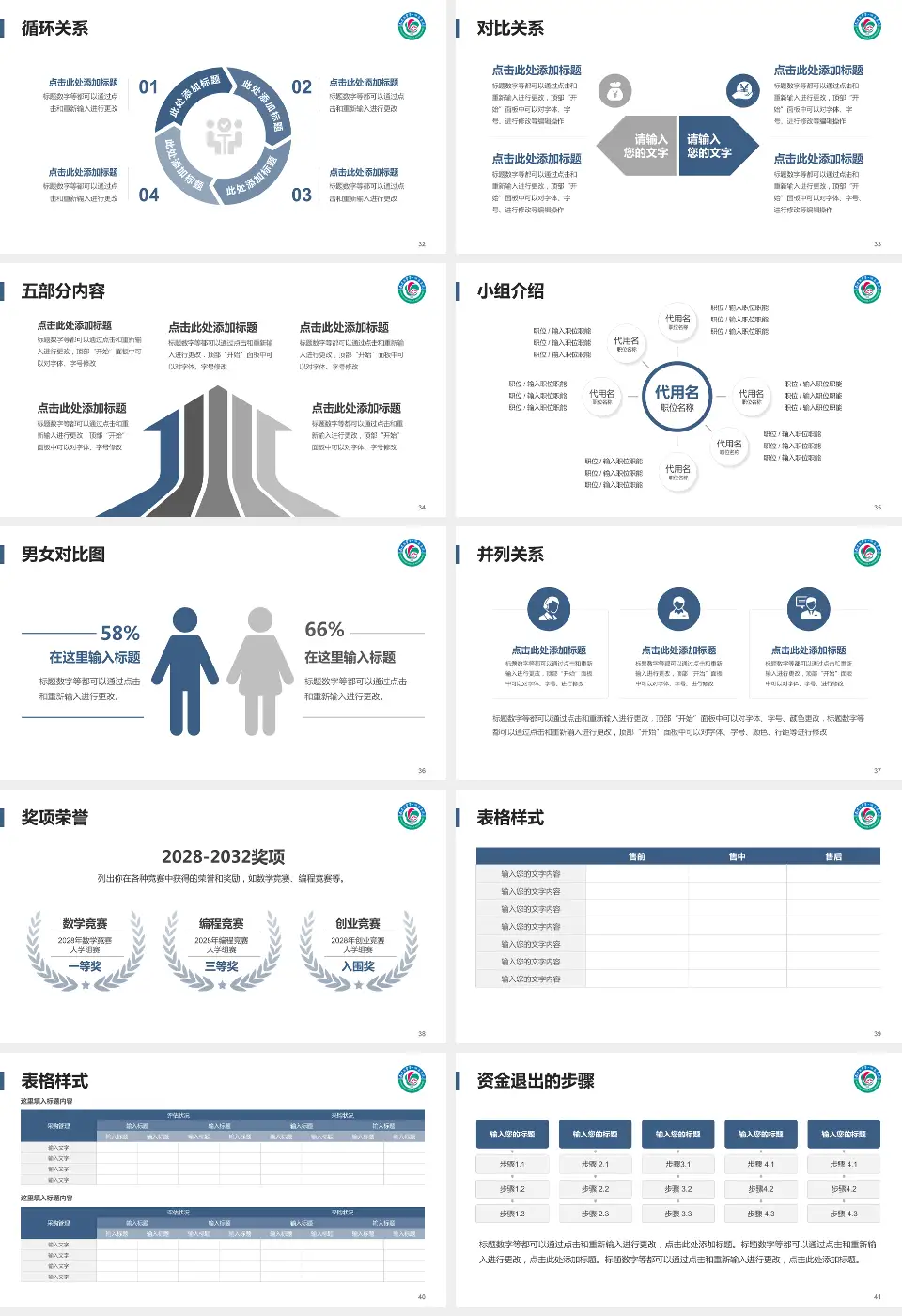 南昌大学第一附属医院象湖院区医院简介/日常通用PPT模板16:9格式幻灯片预览图5