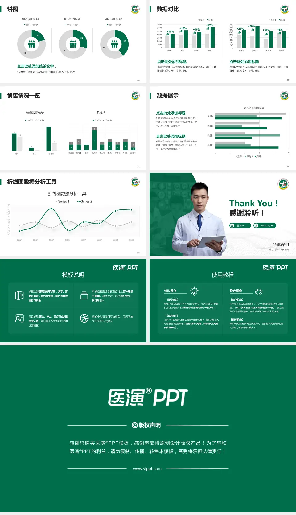 修水县第一人民医院病例分享与讨论PPT模板16:9格式幻灯片预览图4