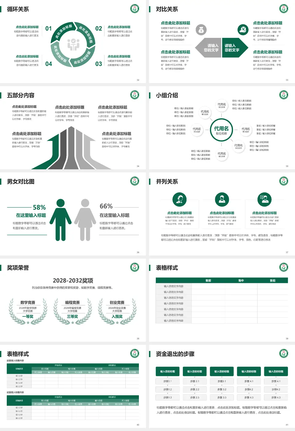 吉安市第三人民医院医院简介/日常通用PPT模板16:9格式幻灯片预览图5