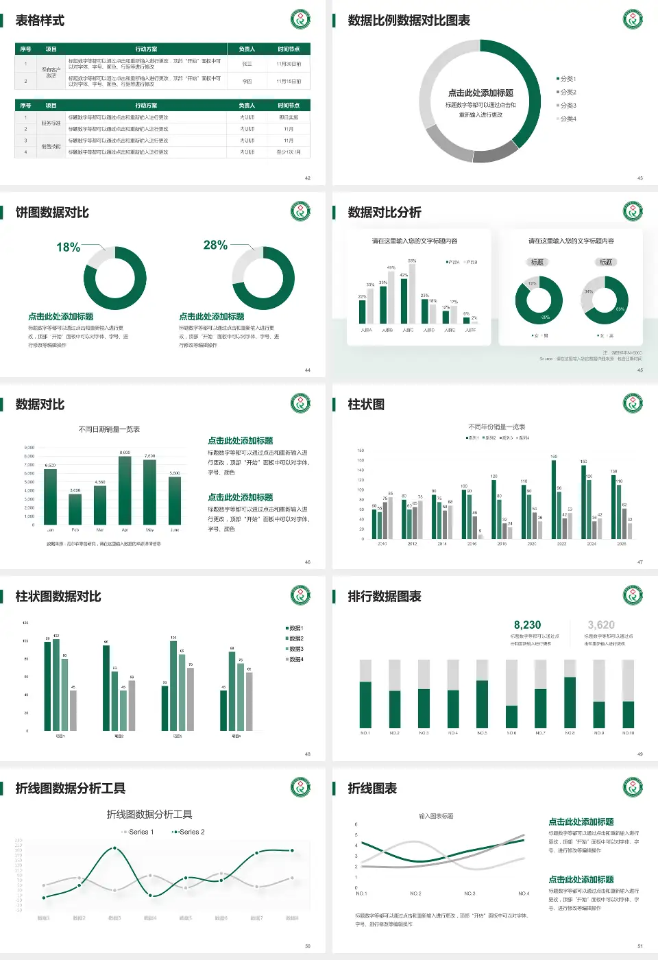 吉安市第三人民医院医院简介/日常通用PPT模板16:9格式幻灯片预览图6