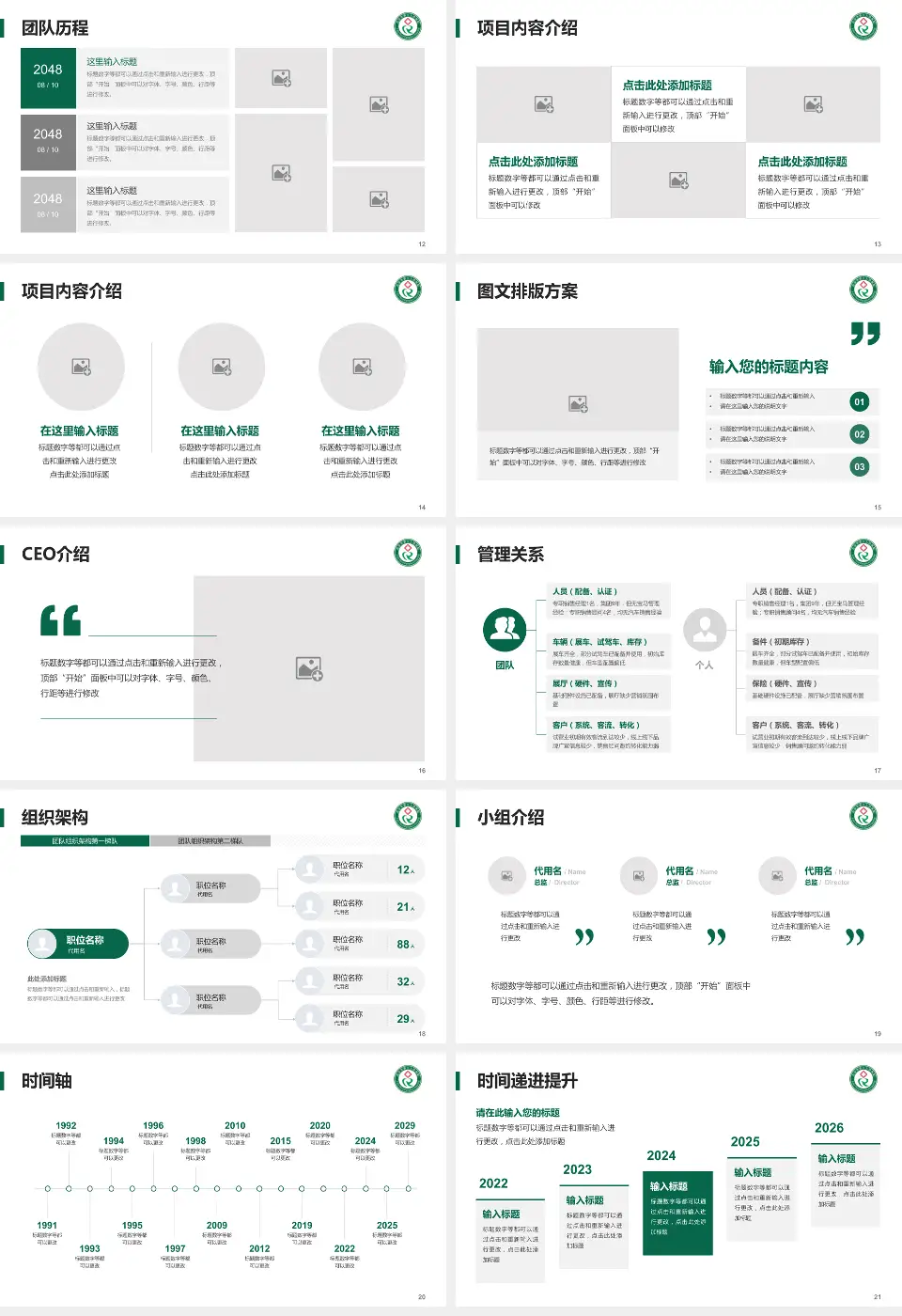 吉安市第三人民医院医院管理报告PPT模板16:9格式幻灯片预览图3
