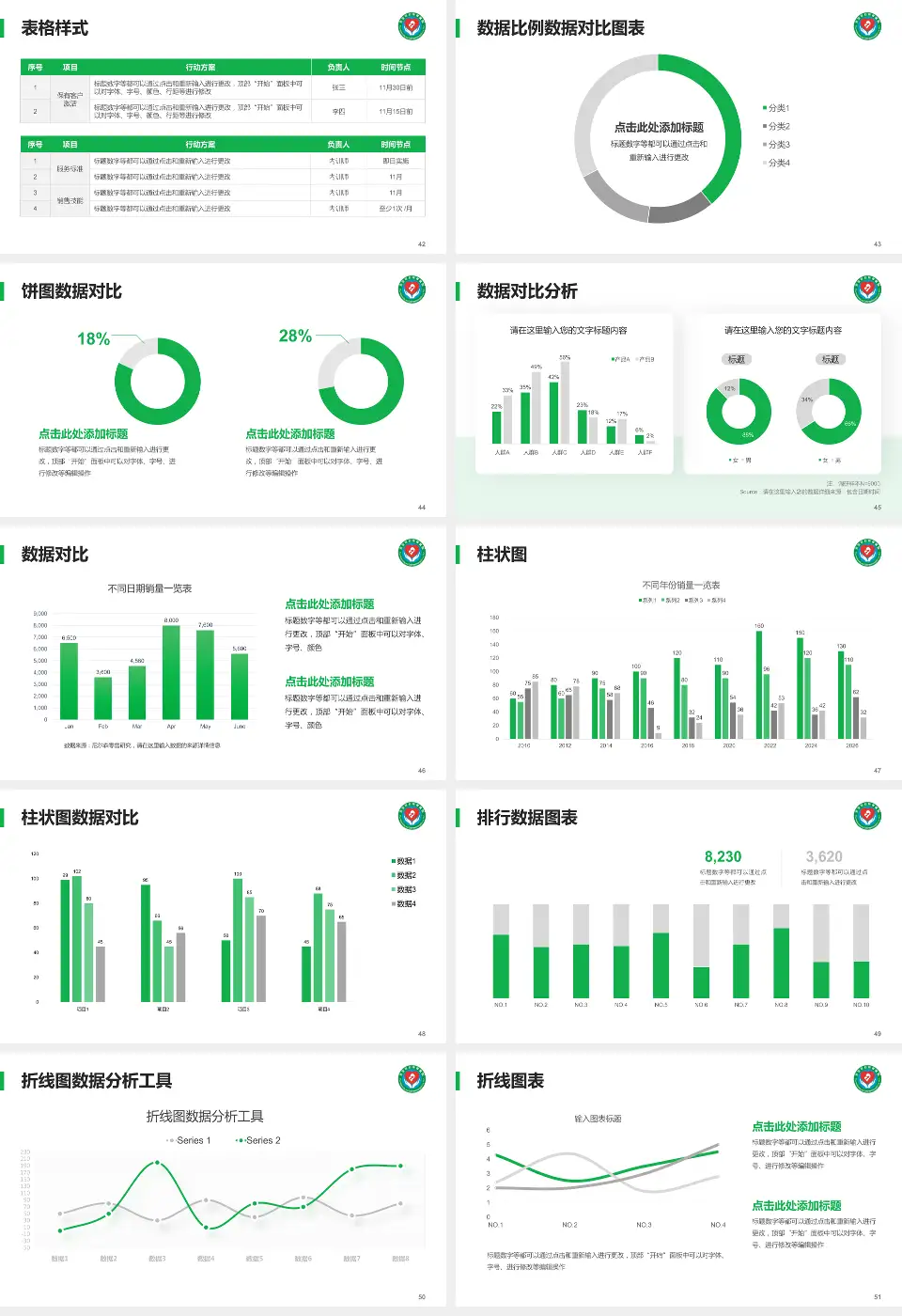 吉安市妇幼保健院医院简介/日常通用PPT模板16:9格式幻灯片预览图6