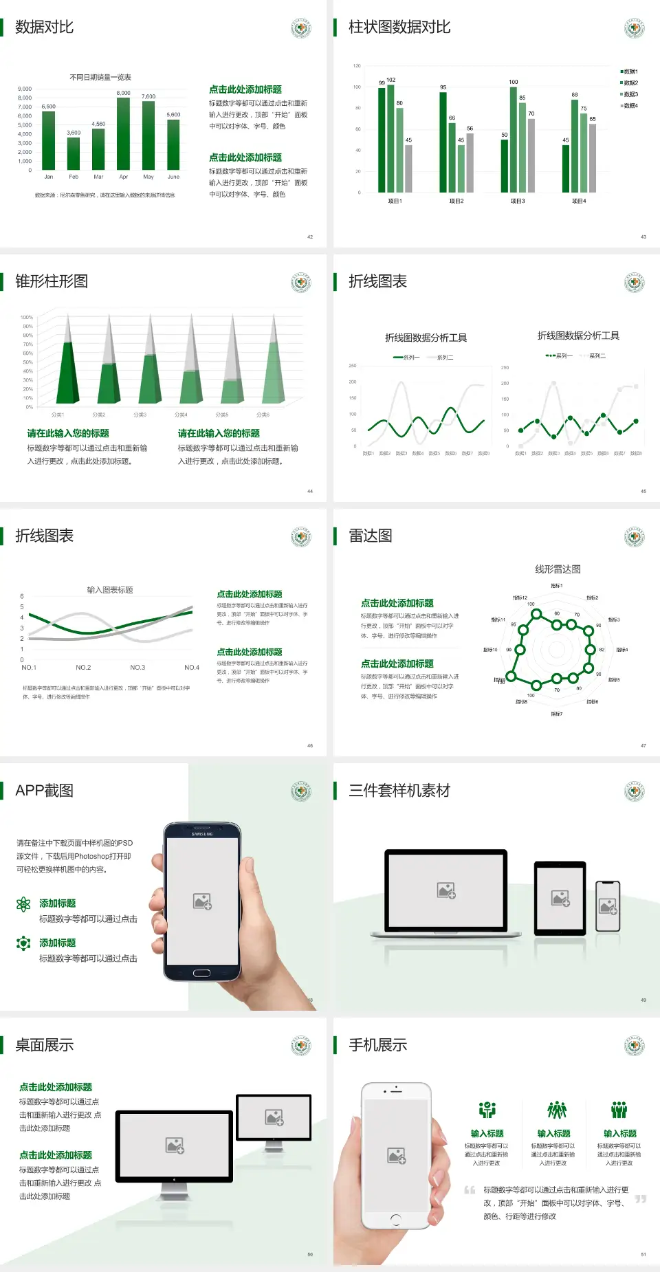 信丰县人民医院医院管理报告PPT模板4:3格式幻灯片预览图6