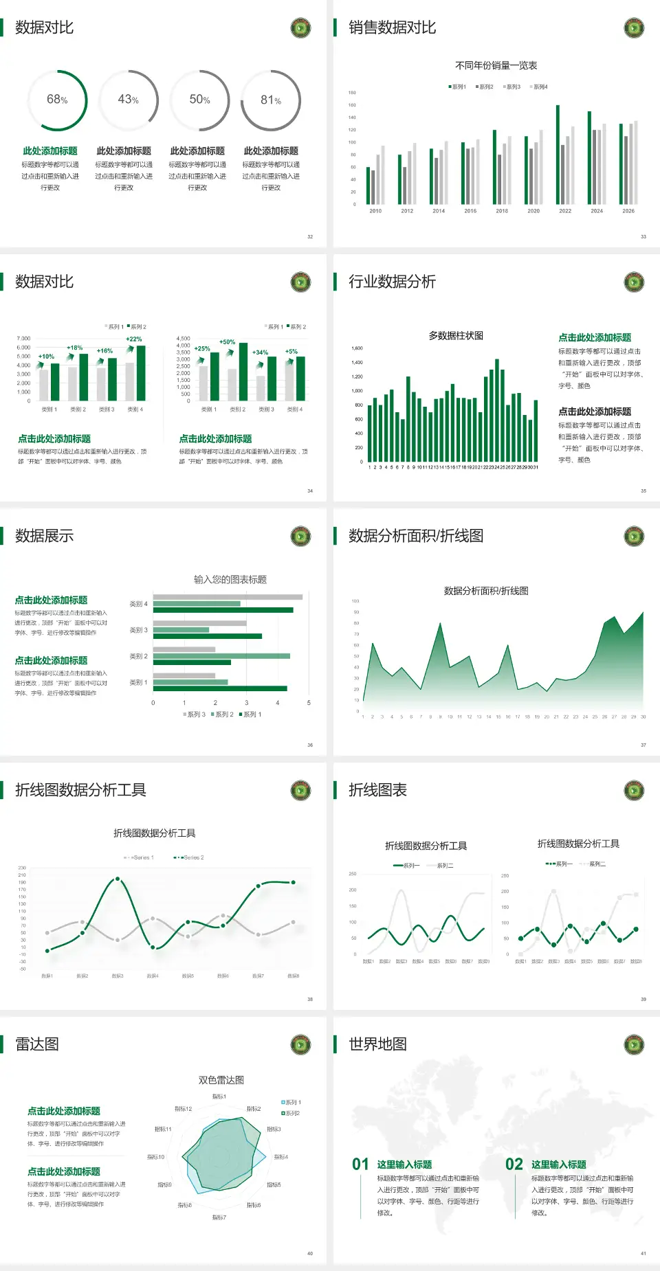 丰城市人民医院会议与研讨会PPT模板4:3格式幻灯片预览图5