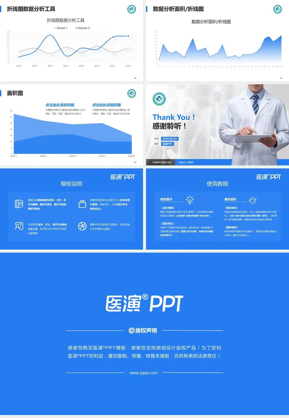 南昌县人民医院患者教育与指导PPT模板16:9格式幻灯片预览图7