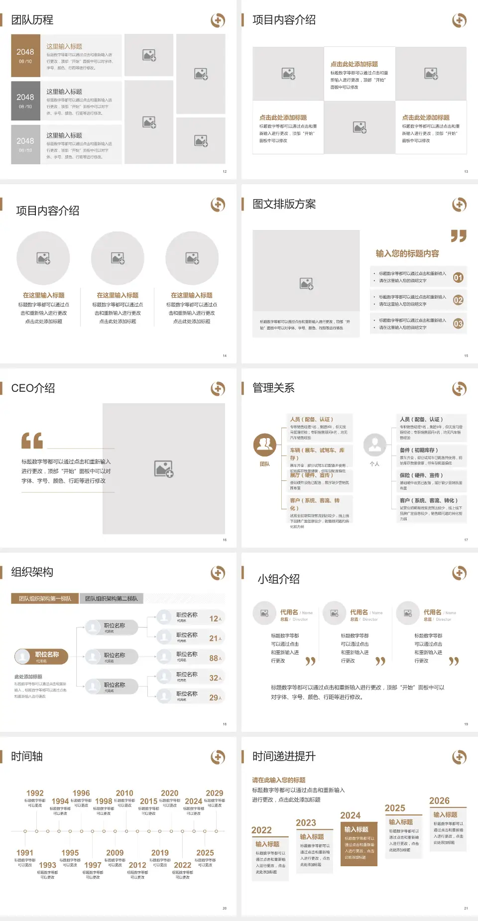辽宁省中医院医院管理报告PPT模板4:3格式幻灯片预览图3