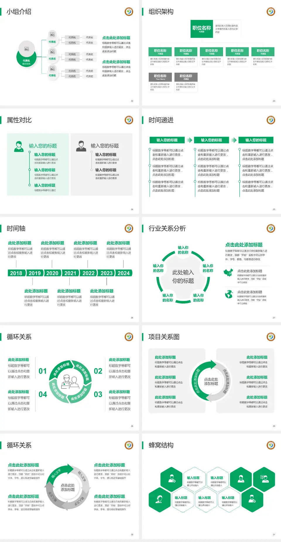 九江学院第二附属医院品管圈PDCA演示专用PPT模板4:3格式幻灯片预览图4