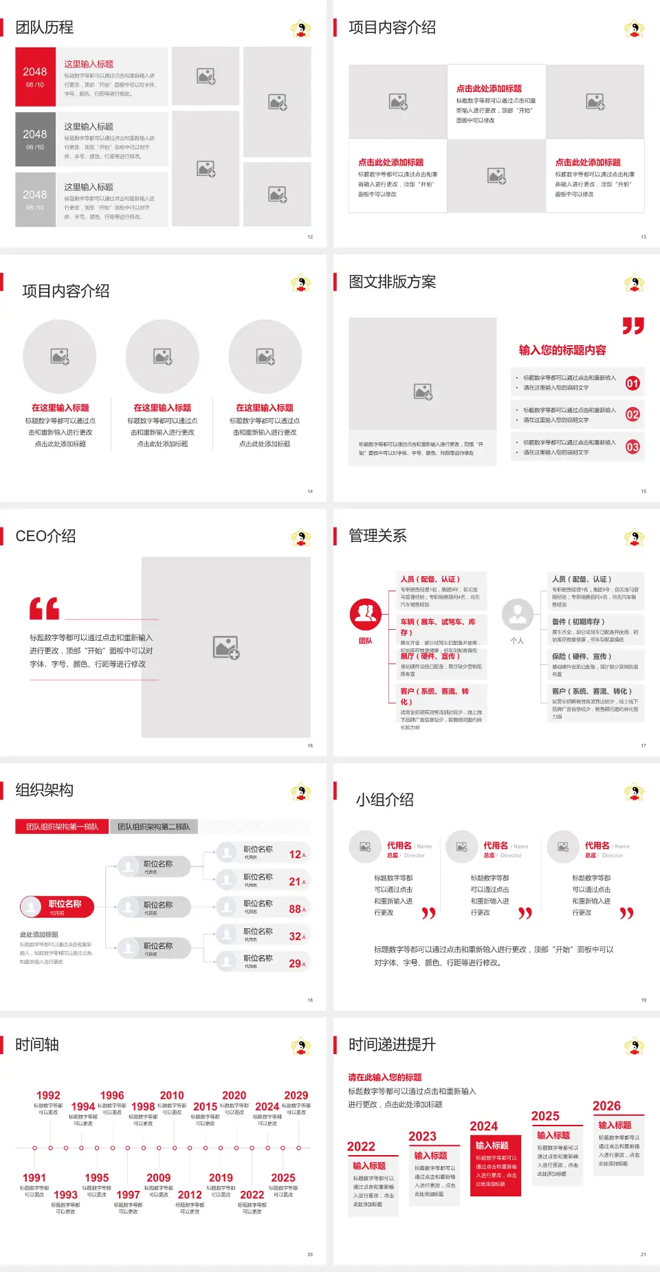 鞍山市中医院医院管理报告PPT模板4:3格式幻灯片预览图3