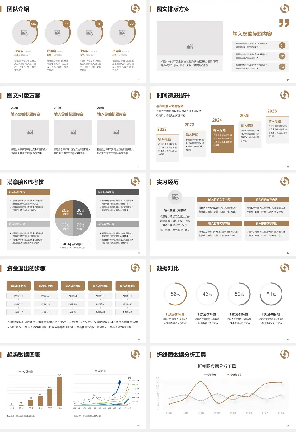 辽宁省中医院培训与教育PPT模板16:9格式幻灯片预览图3