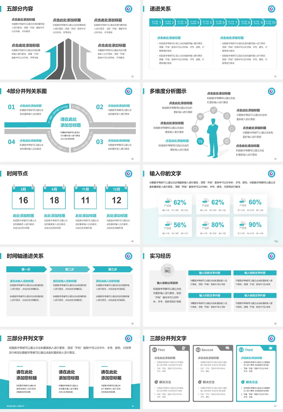 锦州市妇婴医院品管圈PDCA演示专用PPT模板16:9格式幻灯片预览图5