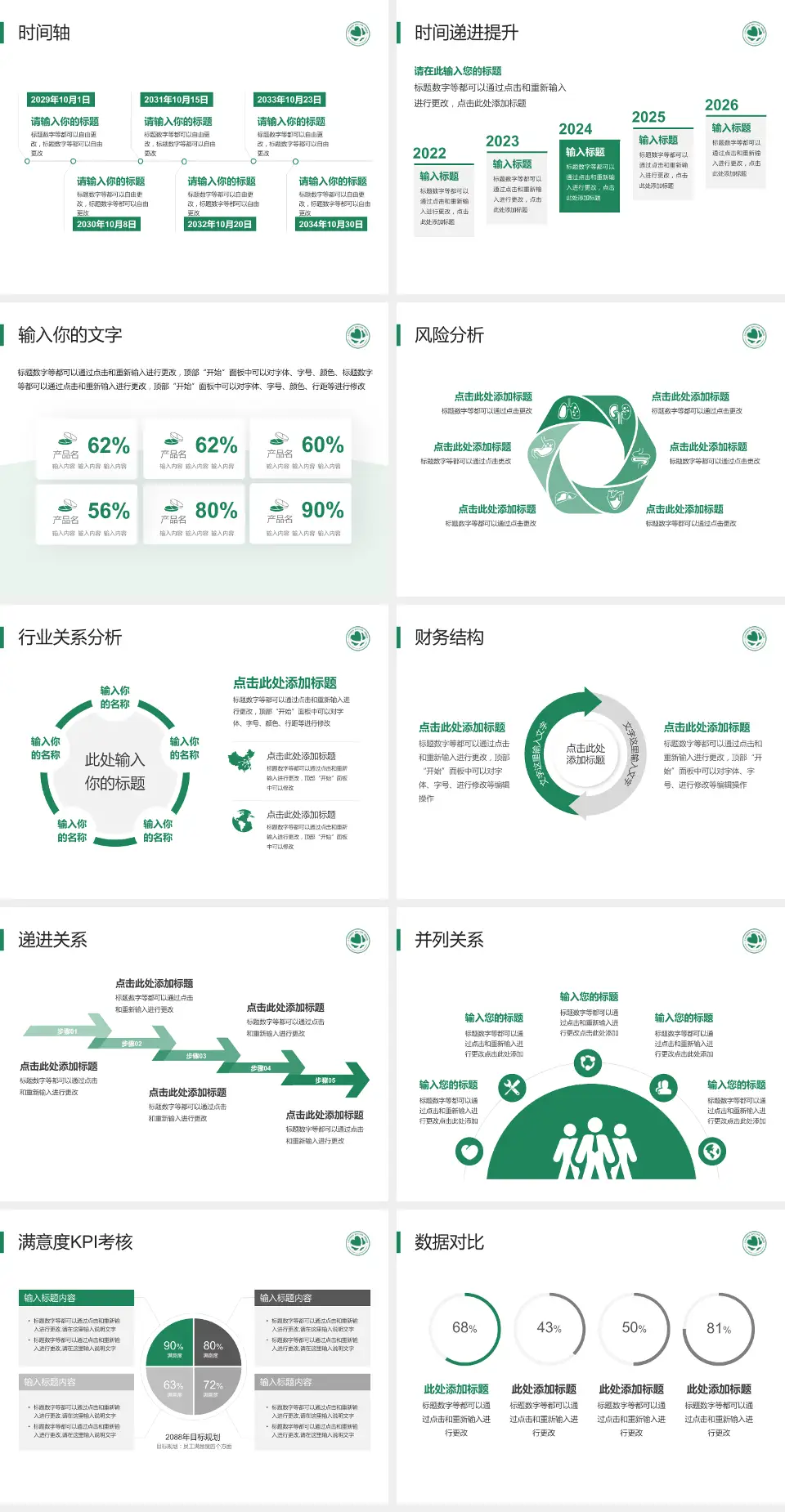 北京华信医院病例分享与讨论PPT模板4:3格式幻灯片预览图3