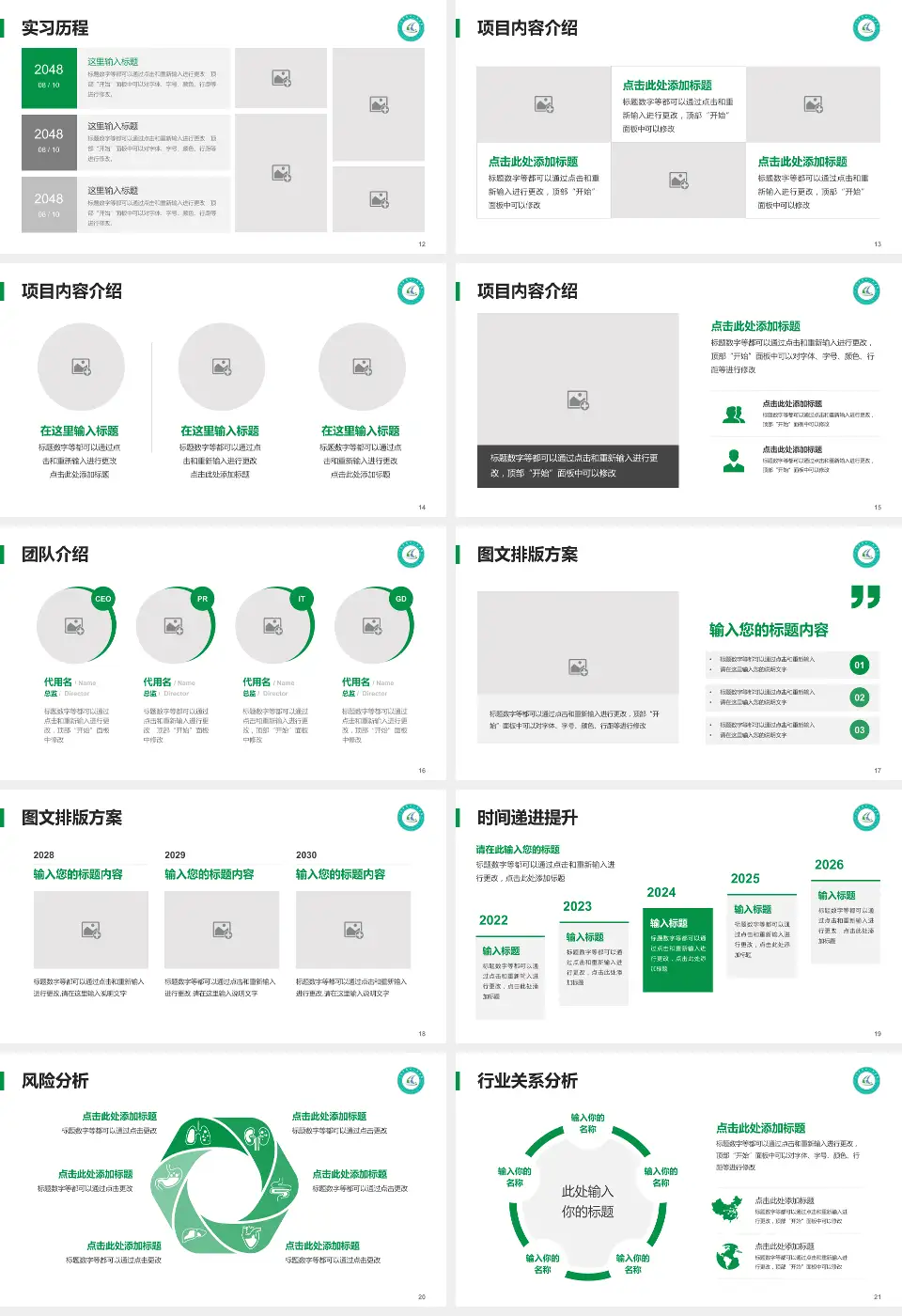 大连市第五人民医院个人求职应聘简历PPT模板16:9格式幻灯片预览图3