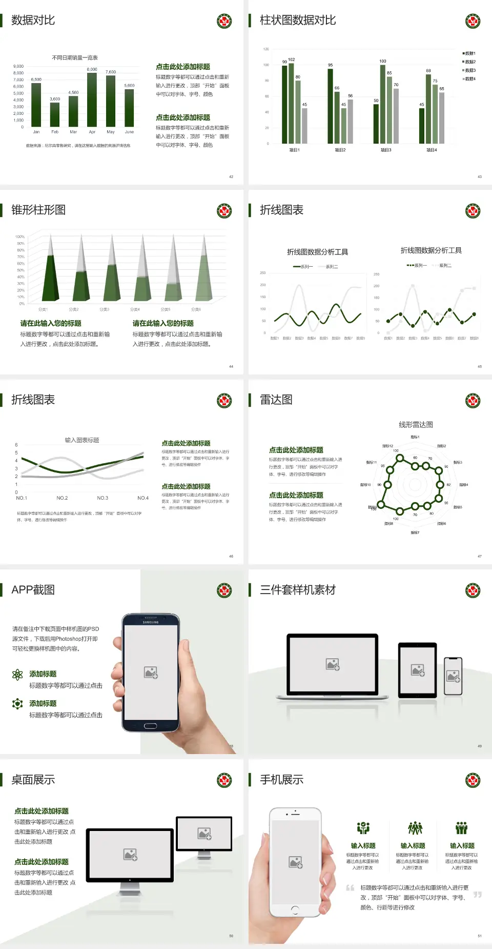 北部战区总医院医院管理报告PPT模板4:3格式幻灯片预览图6