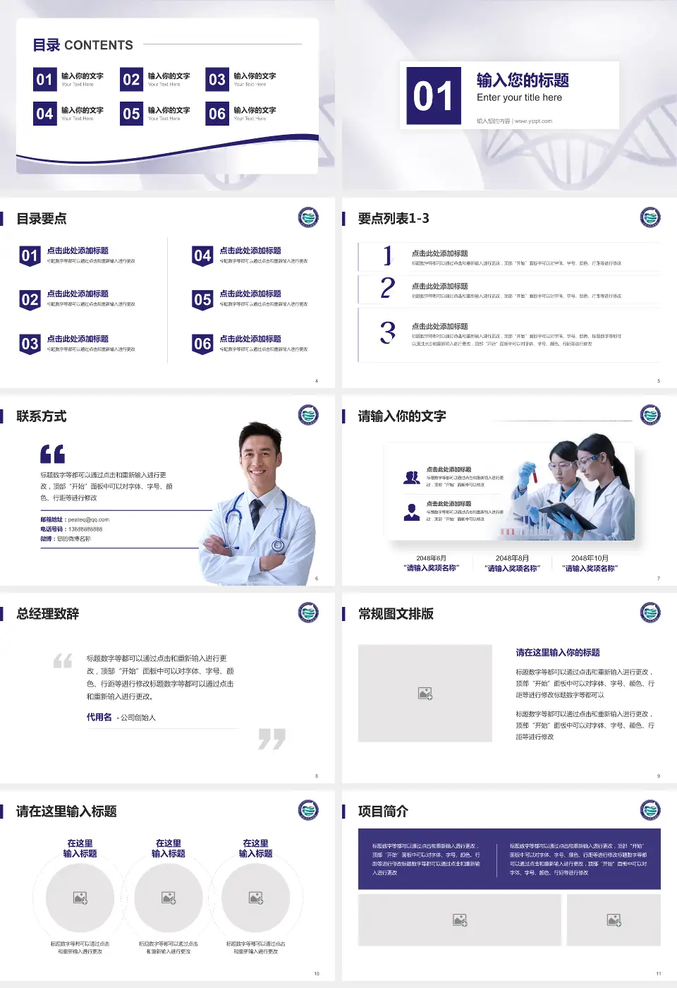 沈阳市肛肠医院项目申请与汇报PPT模板16:9格式幻灯片预览图2