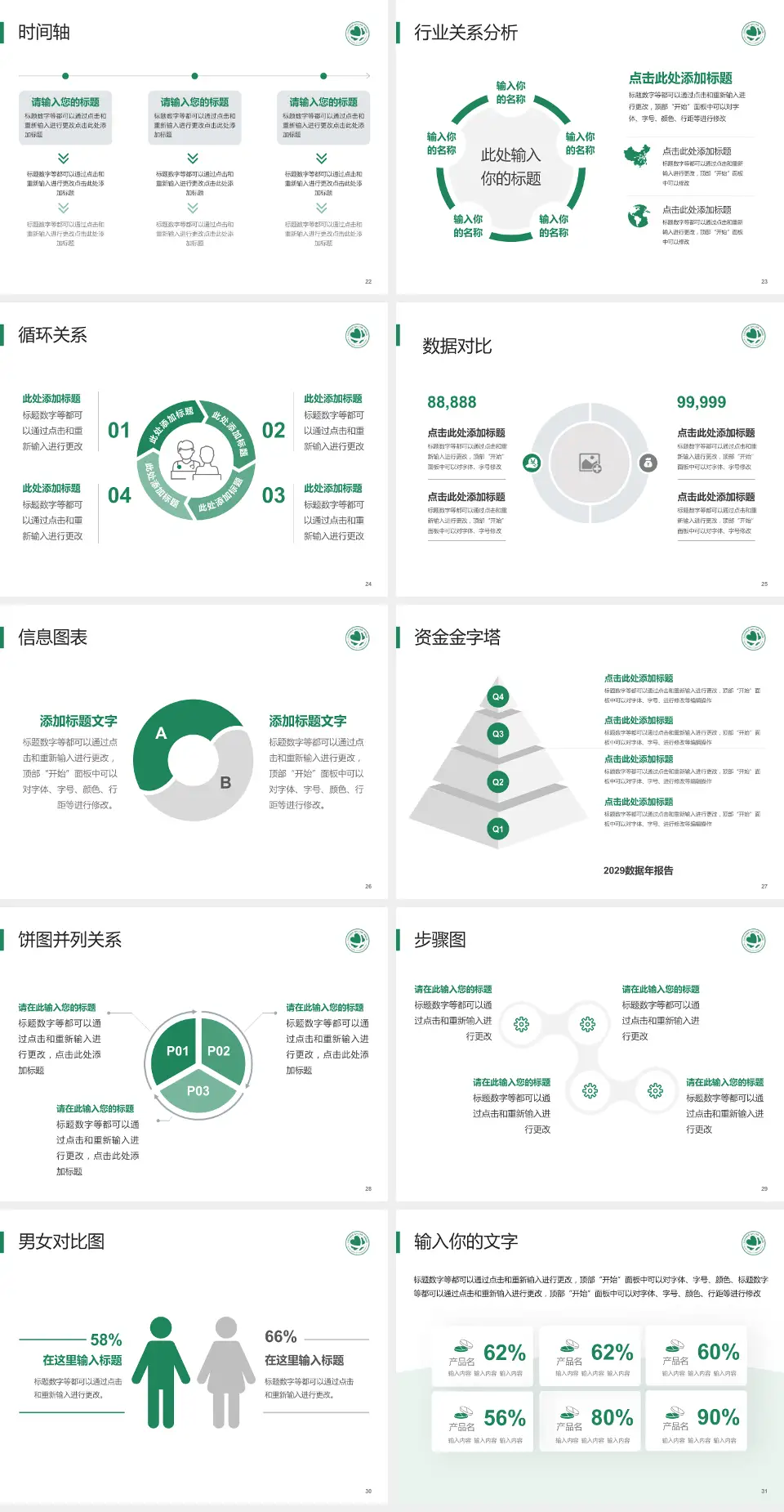 北京华信医院医院管理报告PPT模板4:3格式幻灯片预览图4