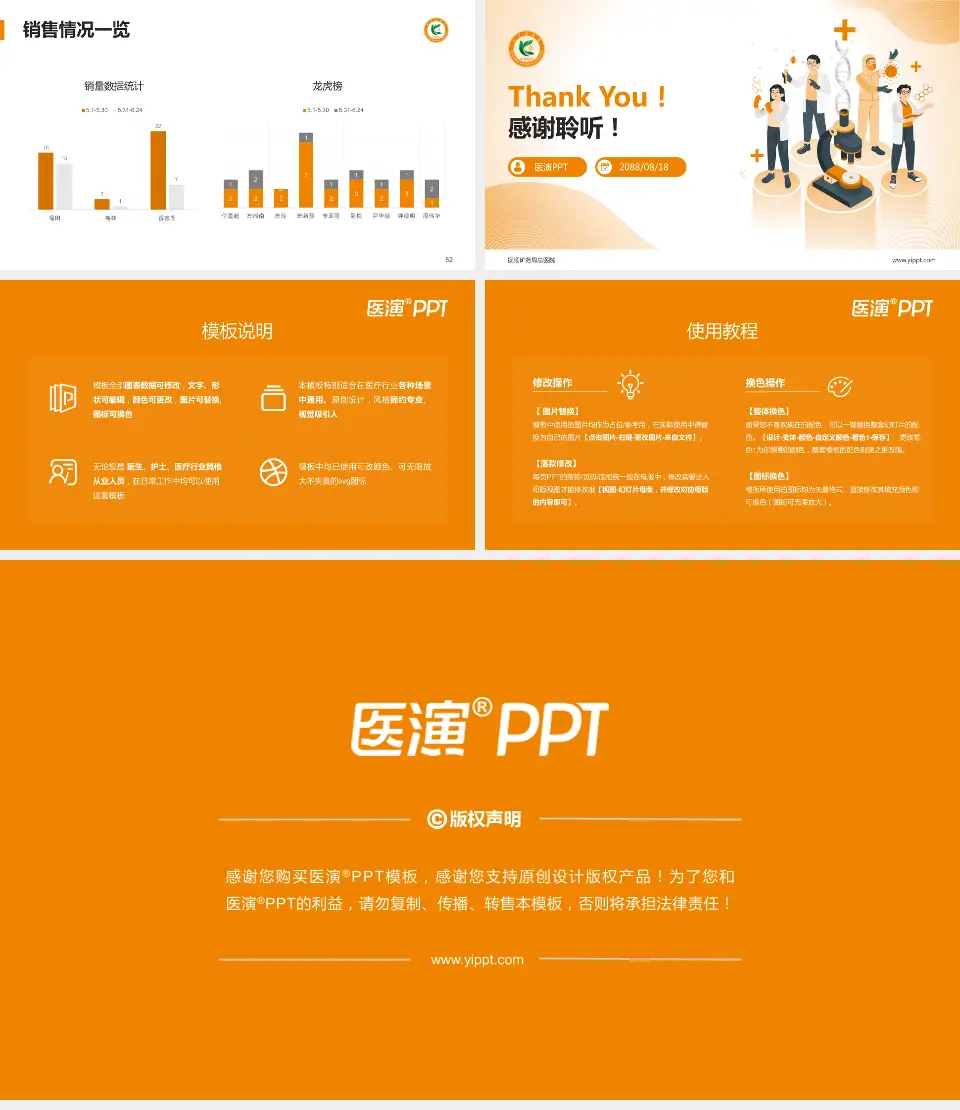 抚顺矿务局总医院品管圈PDCA演示专用PPT模板16:9格式幻灯片预览图7