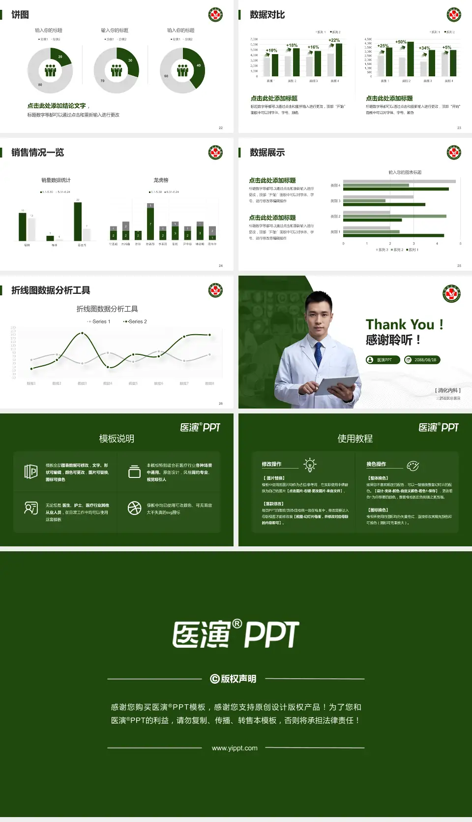 北部战区总医院病例分享与讨论PPT模板16:9格式幻灯片预览图4