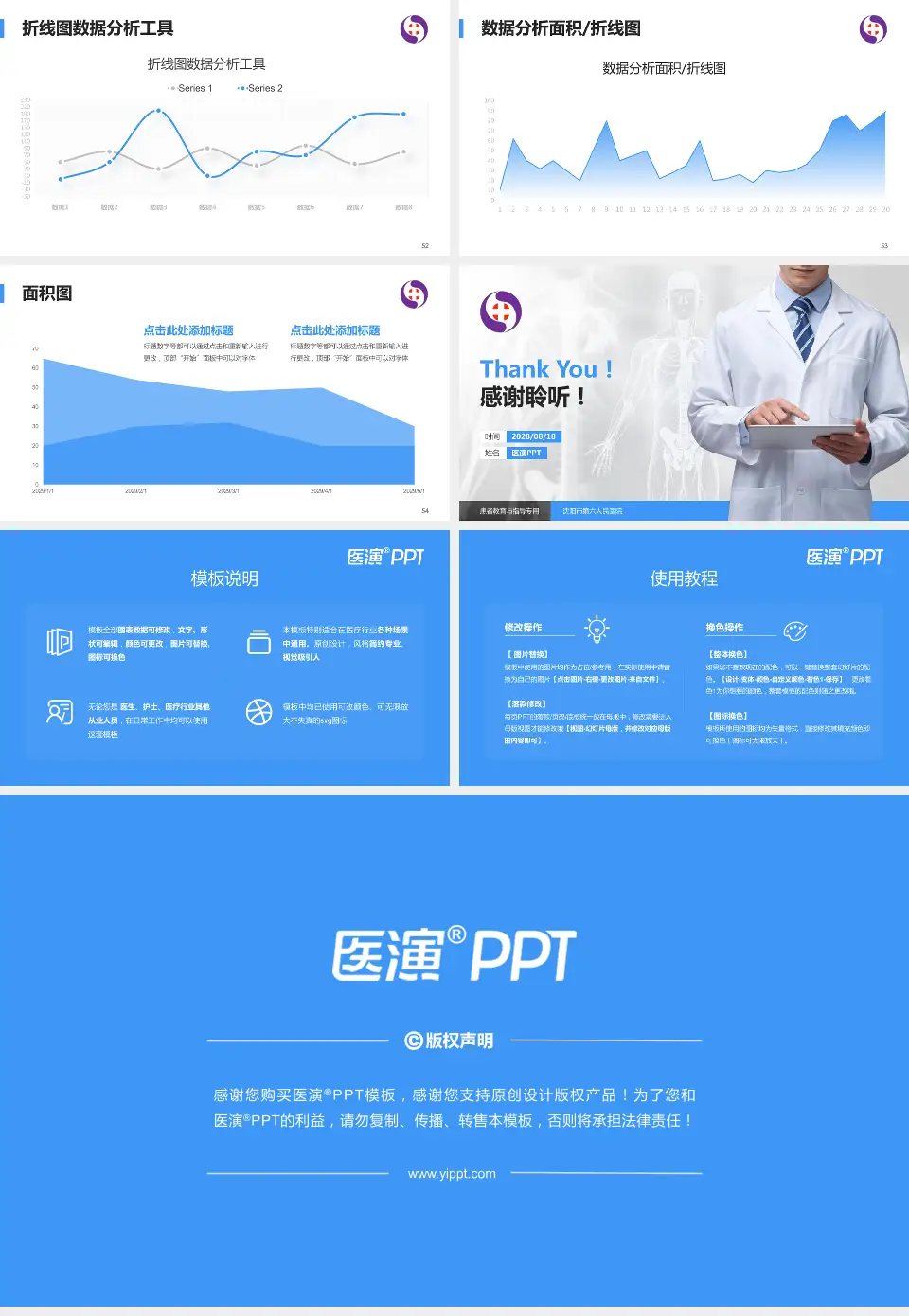 沈阳市第六人民医院患者教育与指导PPT模板16:9格式幻灯片预览图7