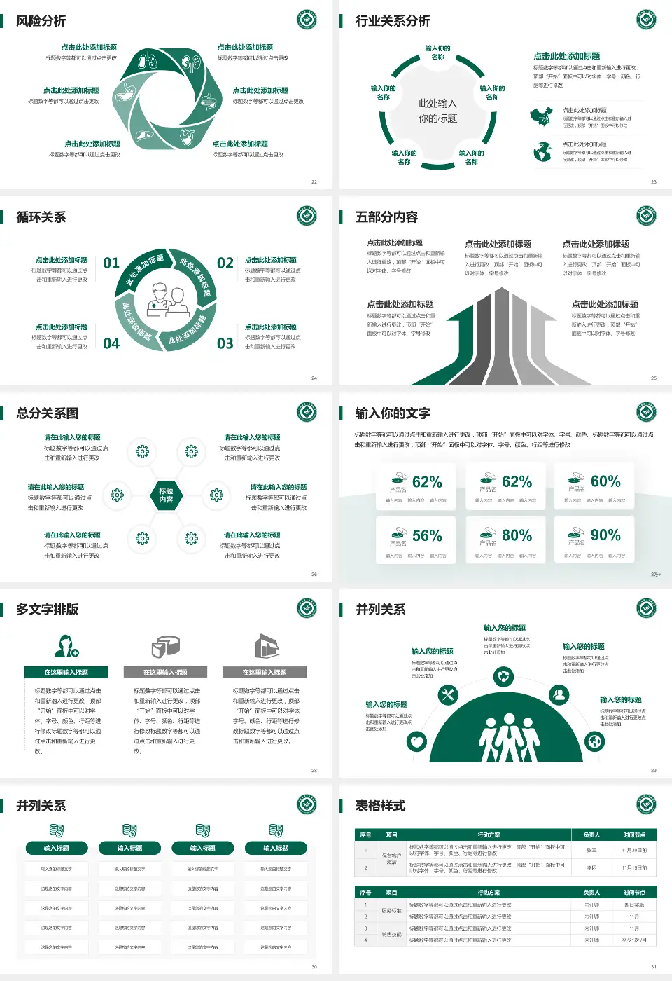 大连市第三人民医院科室介绍与推广PPT模板16:9格式幻灯片预览图4