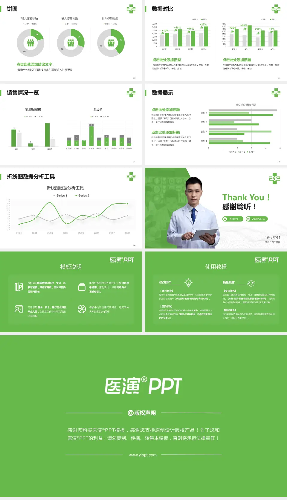 沈阳二四二医院病例分享与讨论PPT模板16:9格式幻灯片预览图4