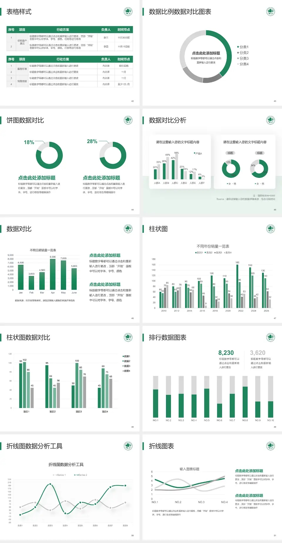 北京华信医院医院简介/日常通用PPT模板4:3格式幻灯片预览图6