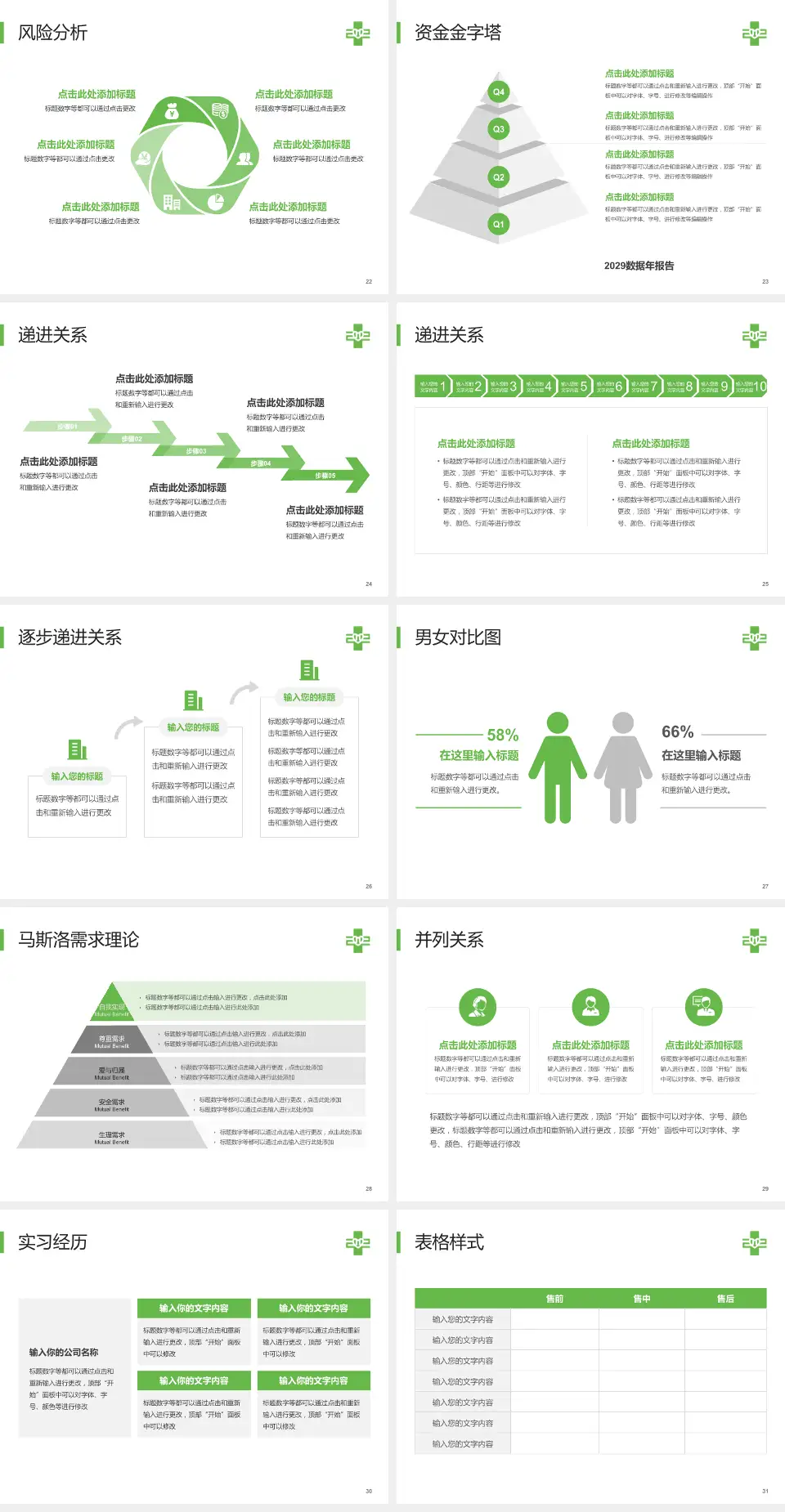 沈阳二四二医院项目申请与汇报PPT模板4:3格式幻灯片预览图4