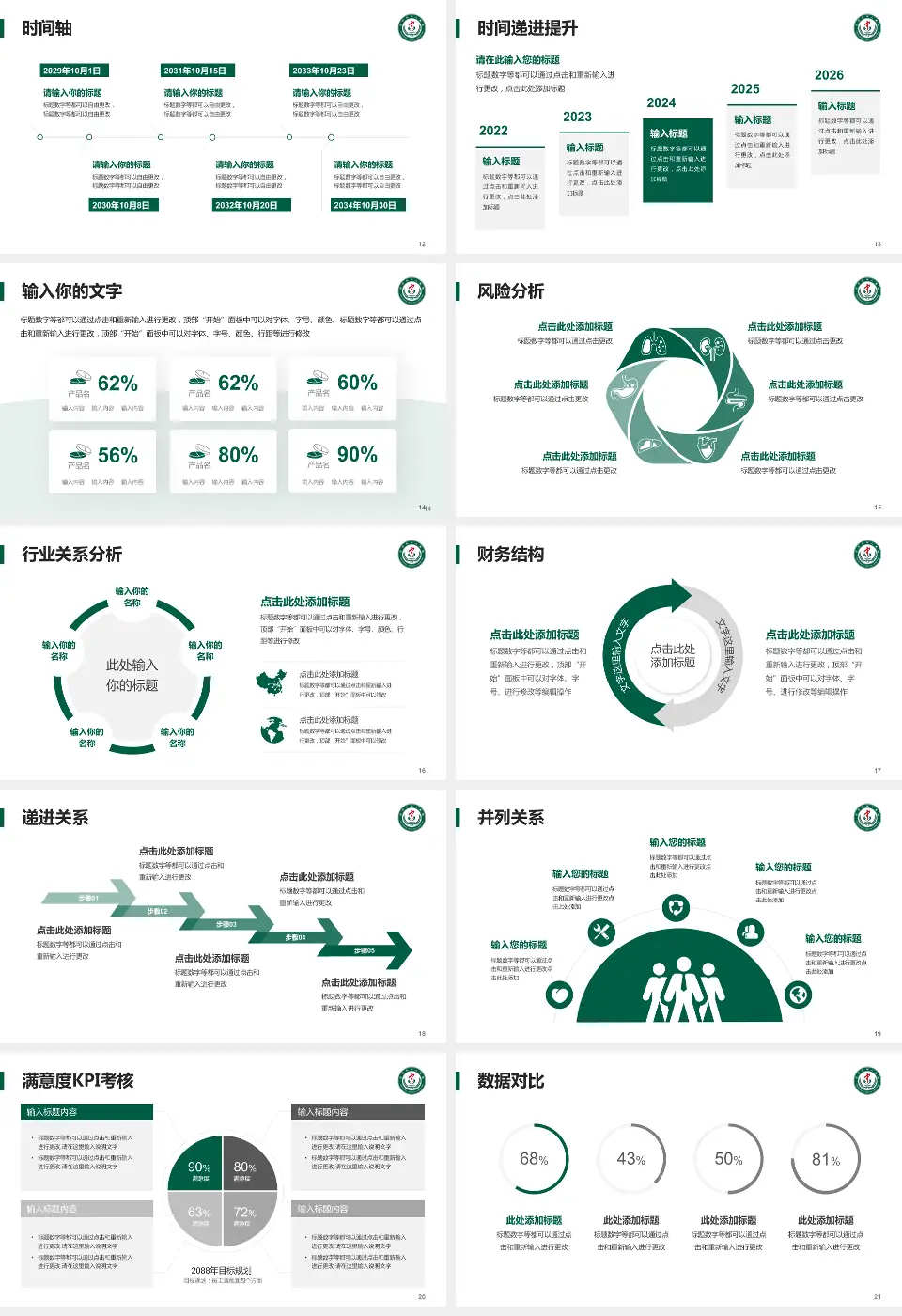 庄河市中心医院病例分享与讨论PPT模板16:9格式幻灯片预览图3