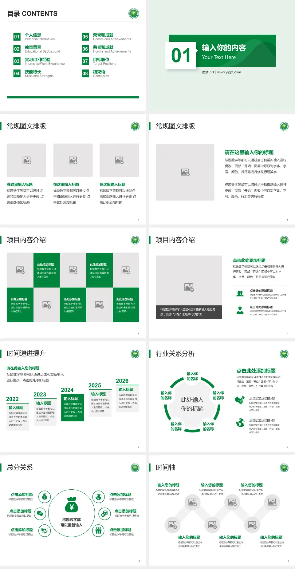 本钢总医院财务与预算报告PPT模板4:3格式幻灯片预览图2