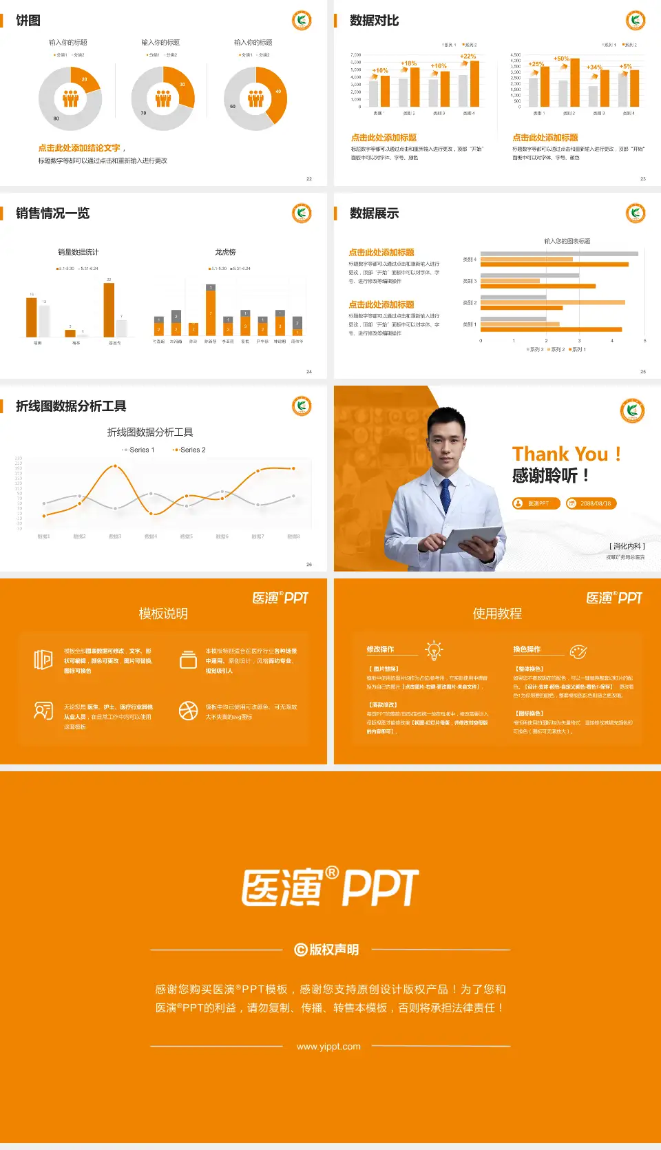 抚顺矿务局总医院病例分享与讨论PPT模板16:9格式幻灯片预览图4
