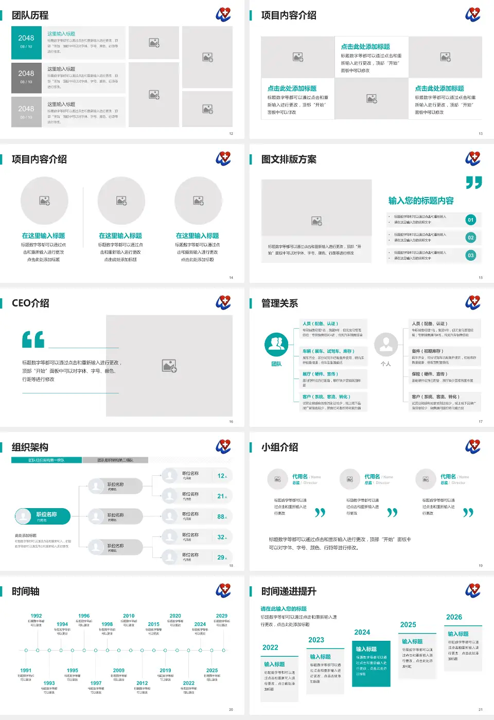 瓦房店市中心医院医院管理报告PPT模板16:9格式幻灯片预览图3