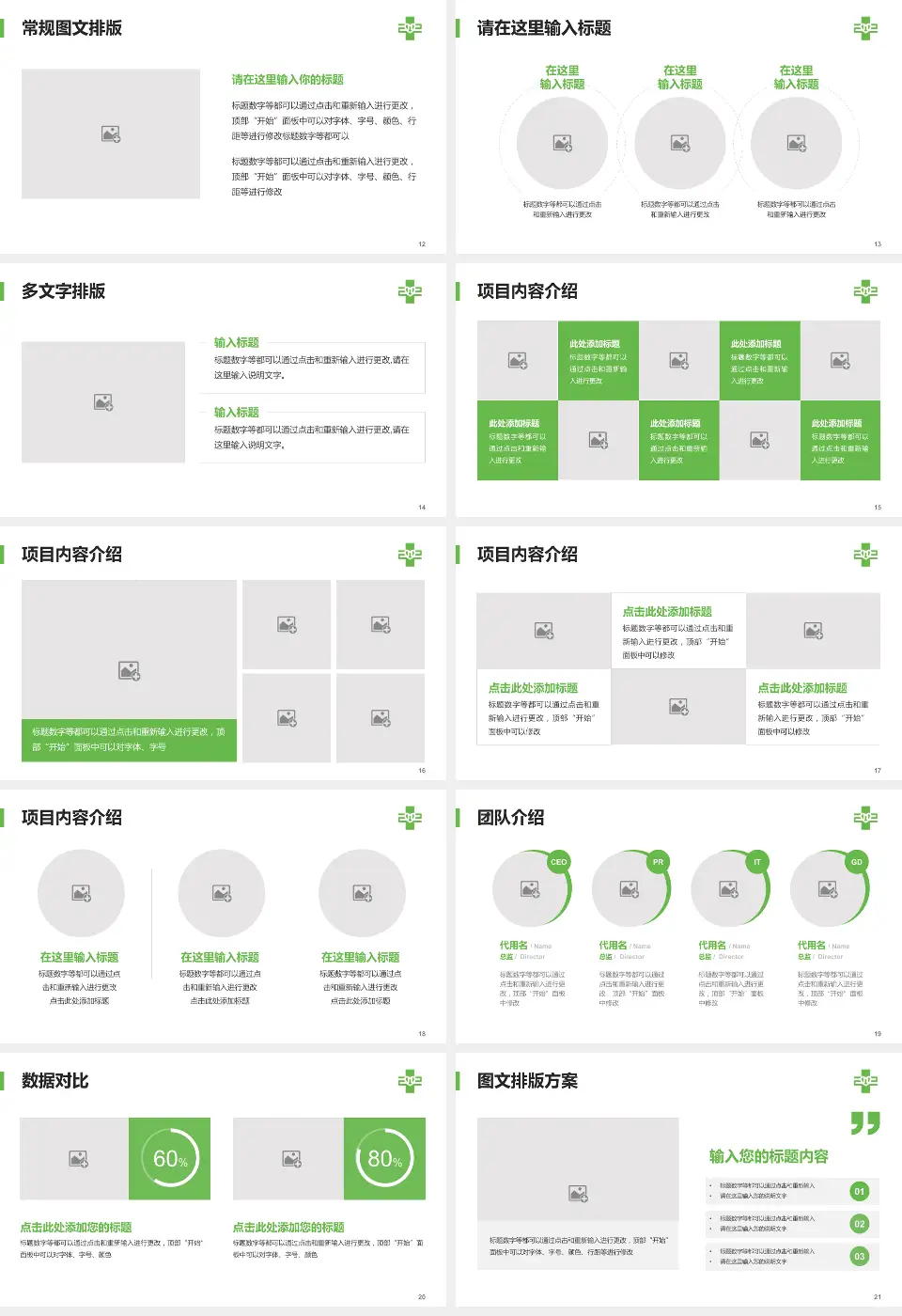 沈阳二四二医院品管圈PDCA演示专用PPT模板16:9格式幻灯片预览图3