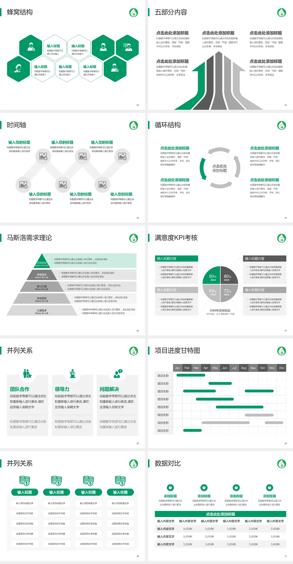抚顺市中心医院医疗知识普及PPT模板4:3格式幻灯片预览图4