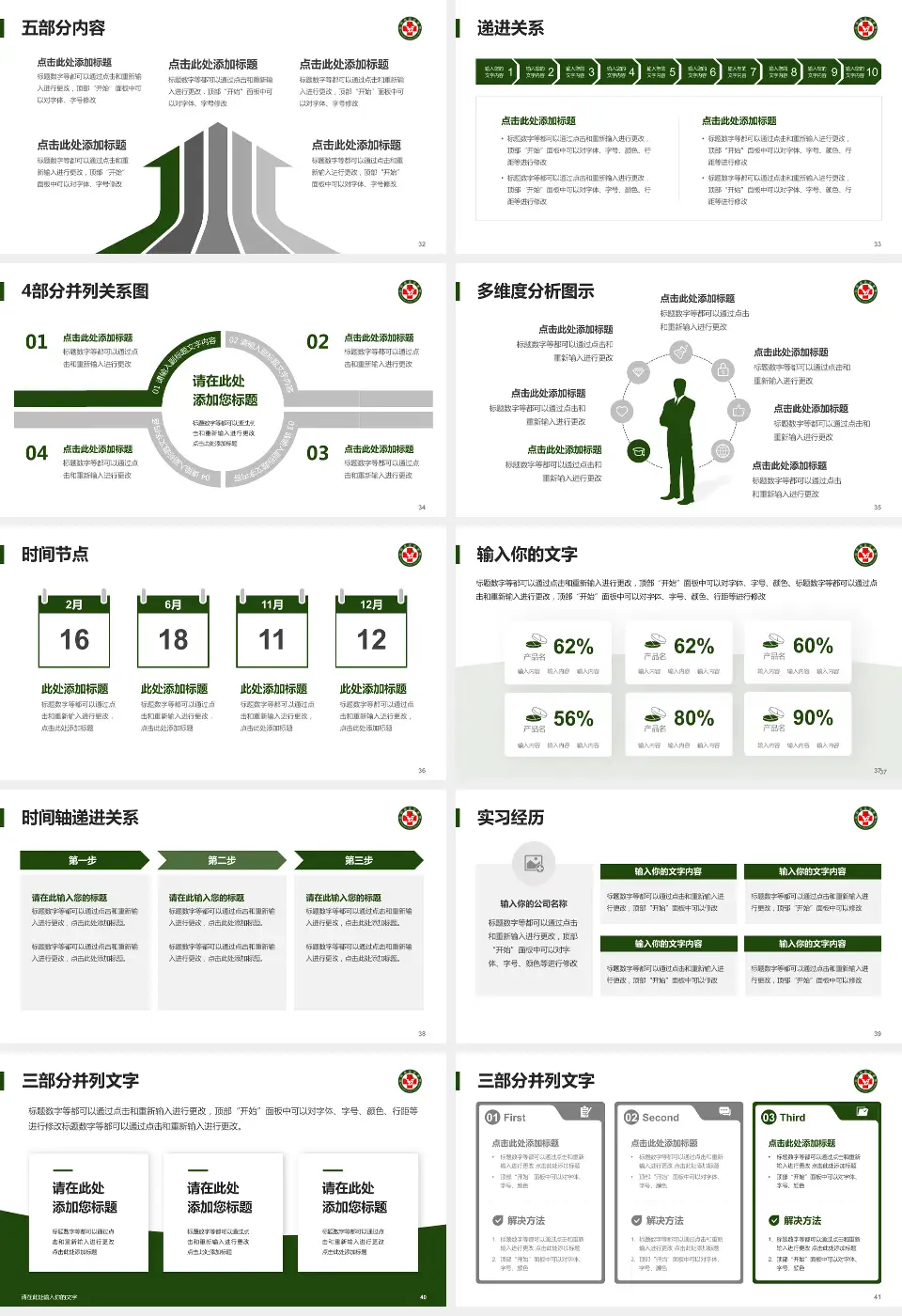 北部战区总医院品管圈PDCA演示专用PPT模板16:9格式幻灯片预览图5