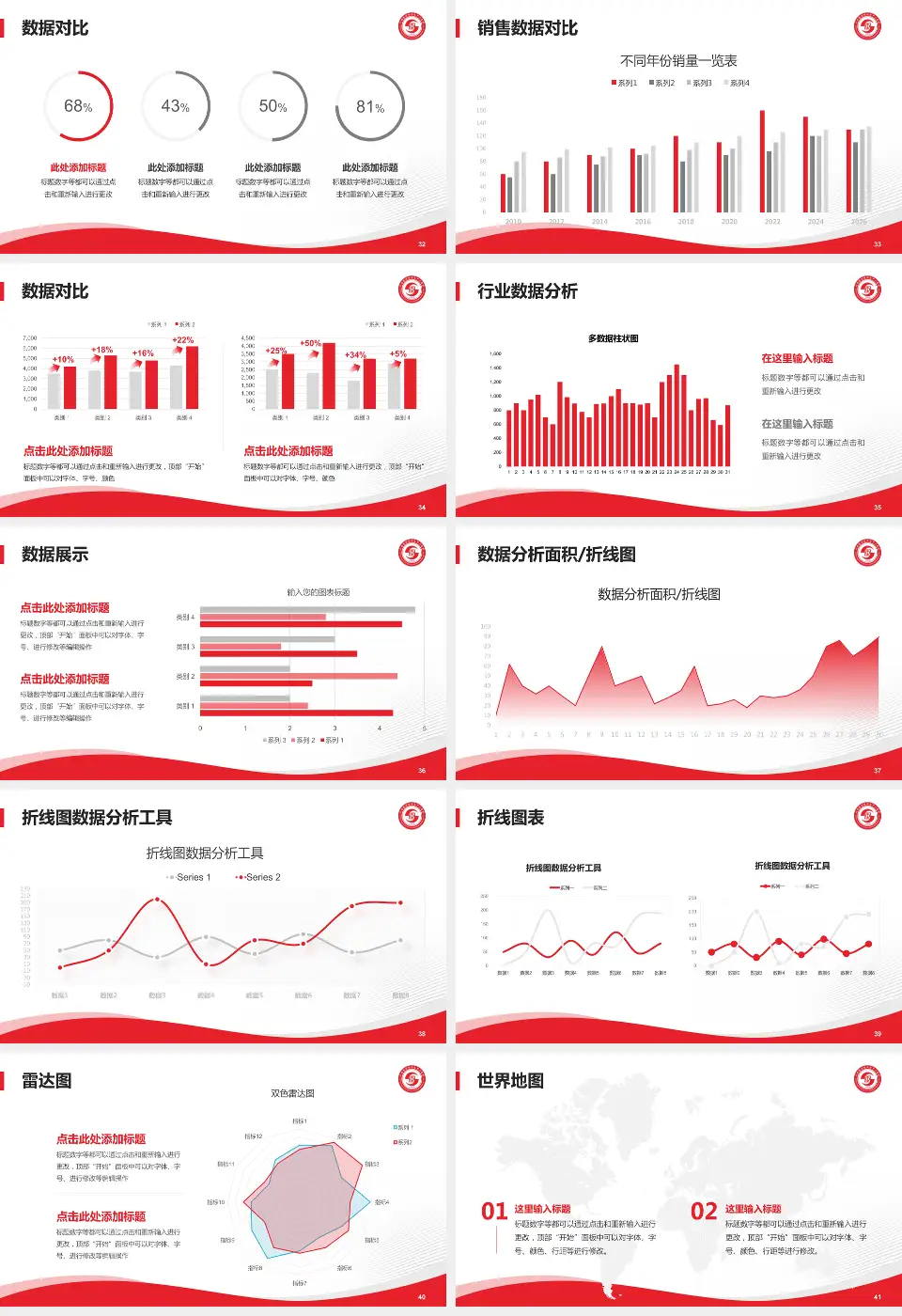 沈阳医学院附属中心医院会议与研讨会PPT模板16:9格式幻灯片预览图5