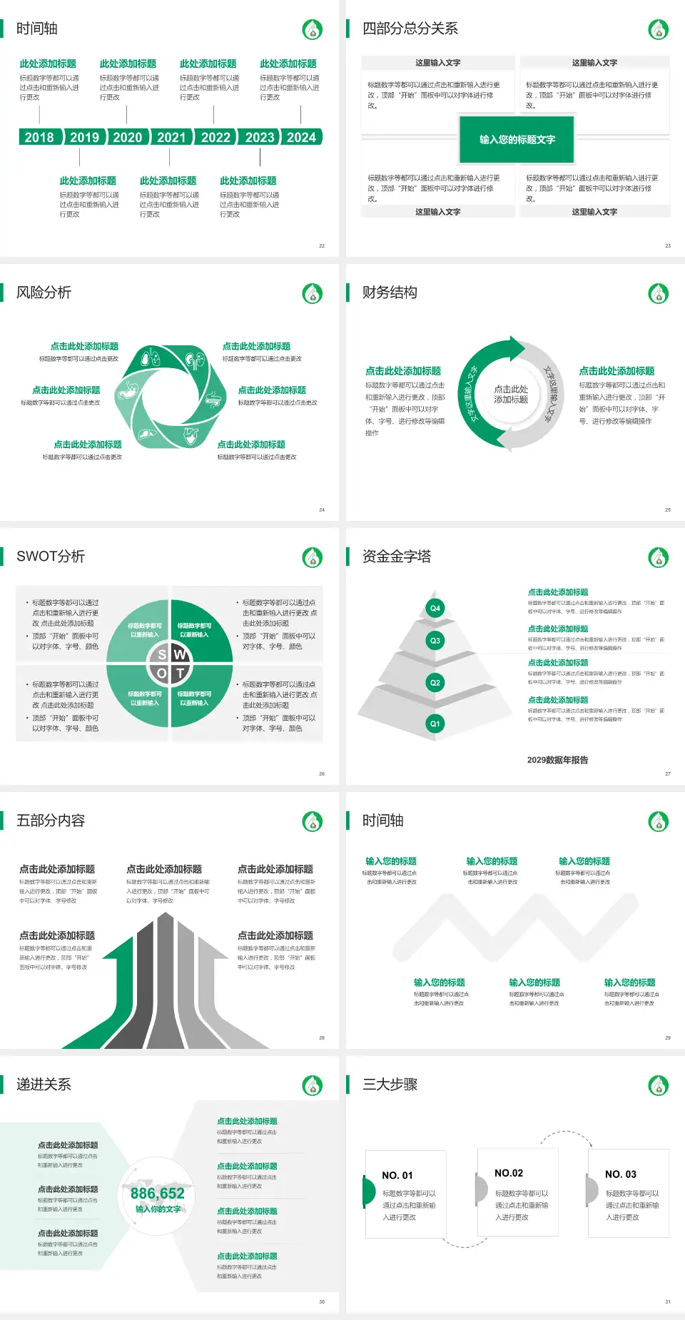 抚顺市中心医院患者教育与指导PPT模板4:3格式幻灯片预览图4
