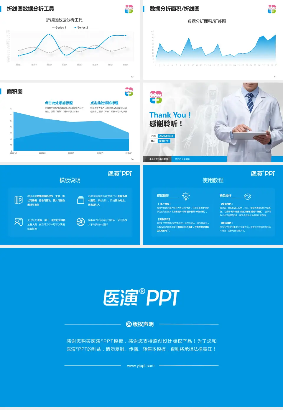 沈阳市儿童医院患者教育与指导PPT模板16:9格式幻灯片预览图7