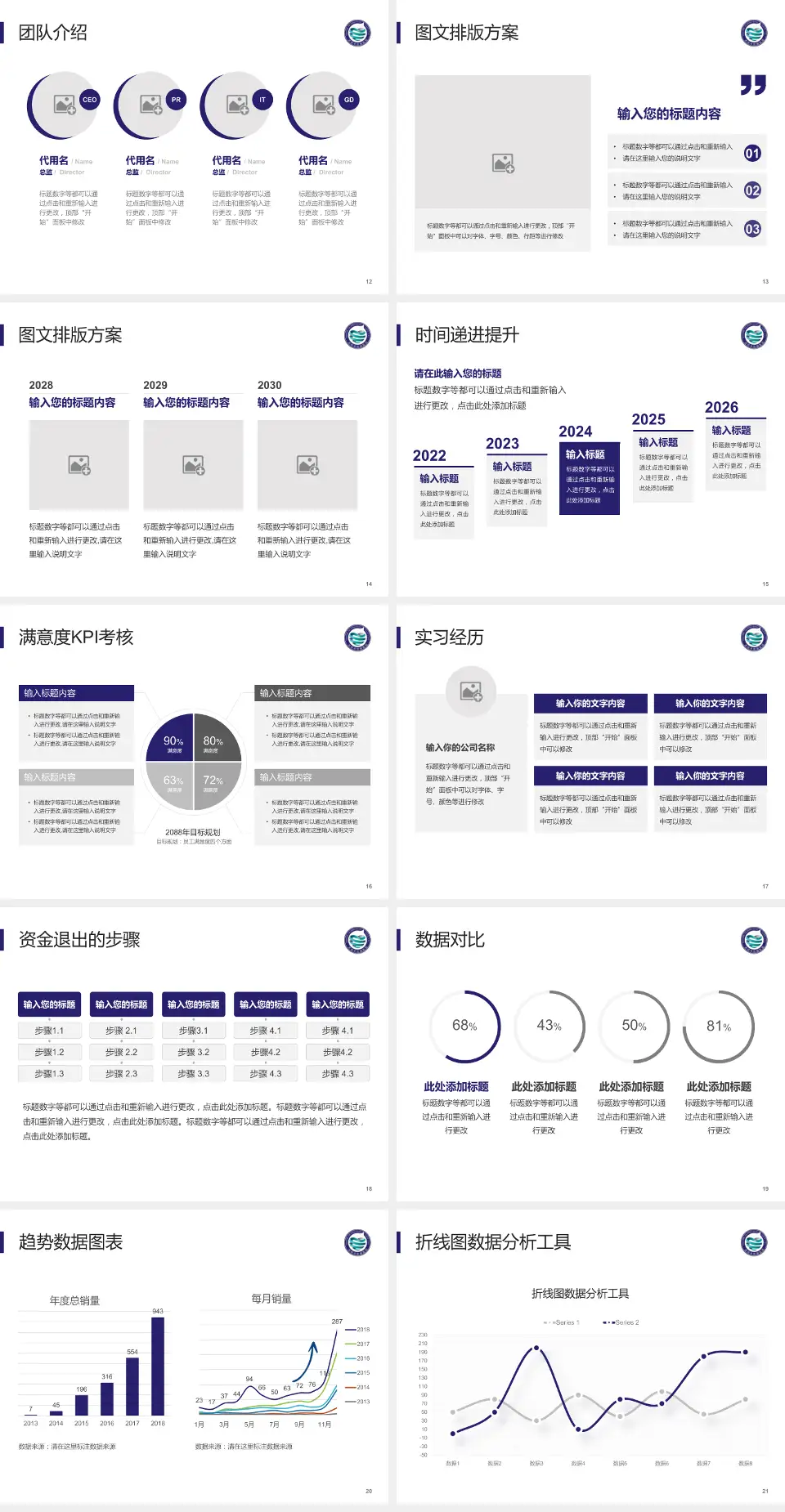 沈阳市肛肠医院培训与教育PPT模板4:3格式幻灯片预览图3