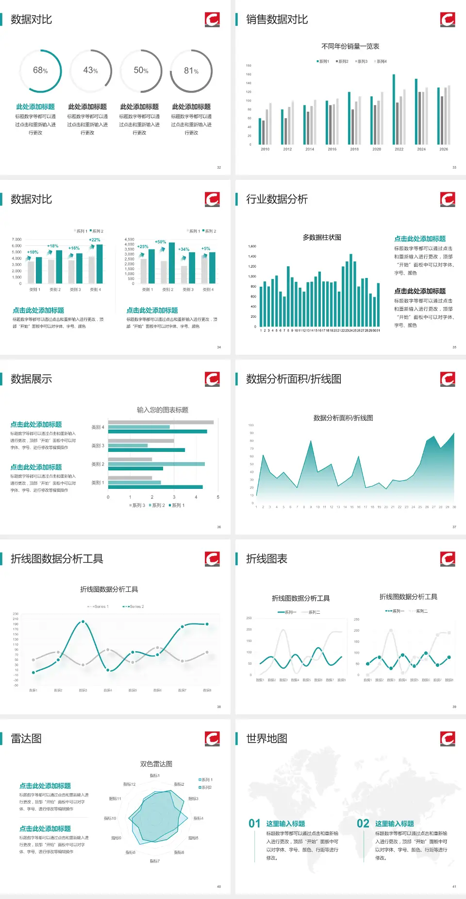丹东市第一医院会议与研讨会PPT模板4:3格式幻灯片预览图5