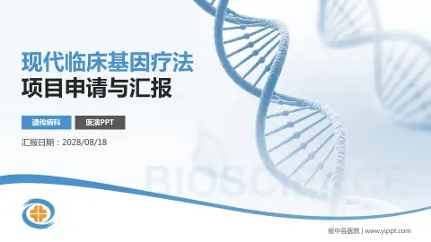 绥中县医院项目申请与汇报PPT模板