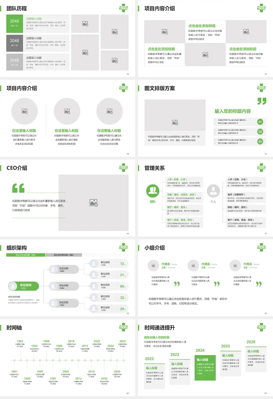 沈阳二四二医院医院管理报告PPT模板16:9格式幻灯片预览图3