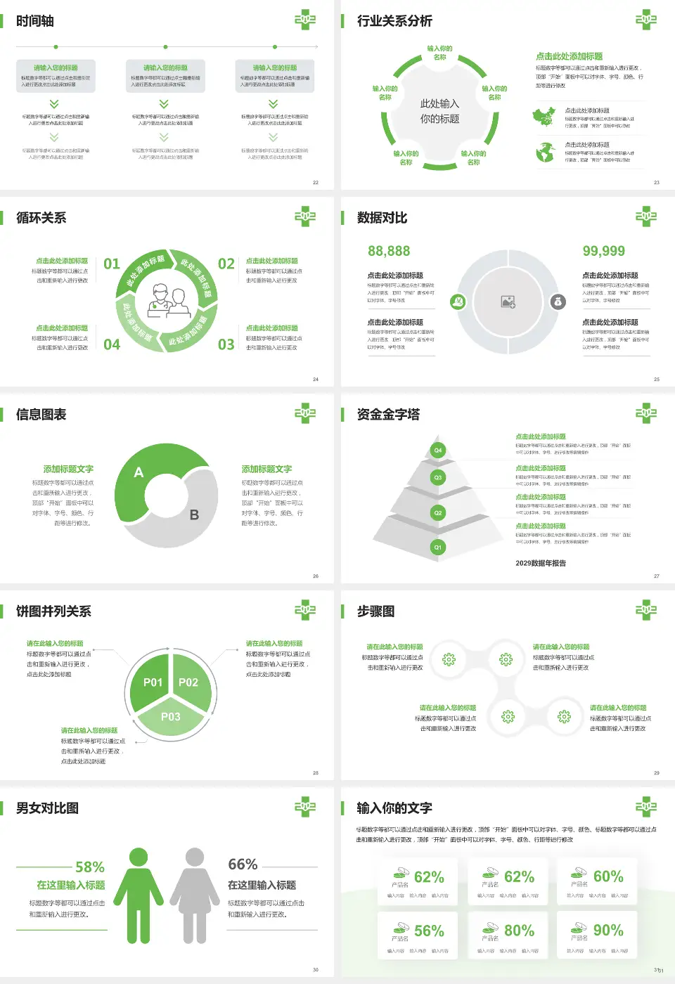 沈阳二四二医院医院管理报告PPT模板16:9格式幻灯片预览图4