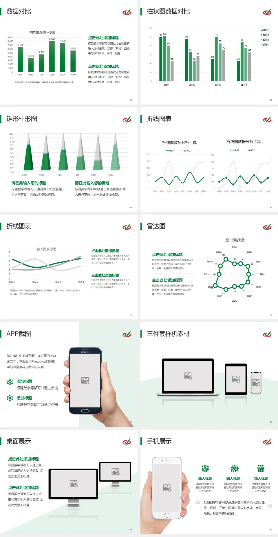 北票市中医院医院管理报告PPT模板4:3格式幻灯片预览图6