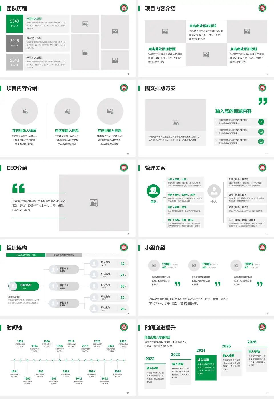 北票市中心医院医院管理报告PPT模板16:9格式幻灯片预览图3