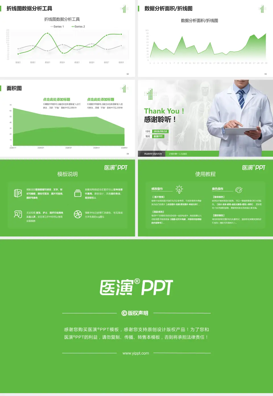 沈阳市第一人民医院患者教育与指导PPT模板16:9格式幻灯片预览图7