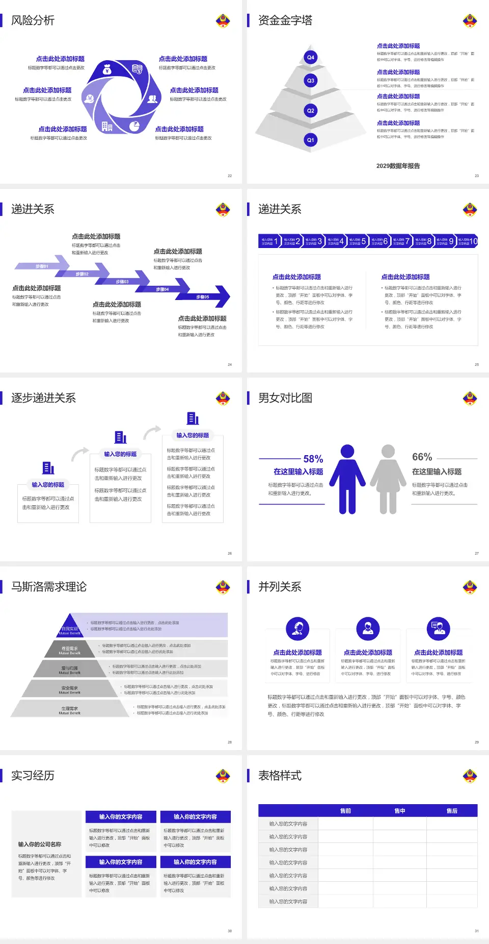 北京军区总医院分院项目申请与汇报PPT模板4:3格式幻灯片预览图4