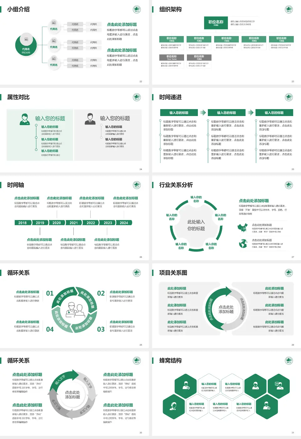 北京华信医院品管圈PDCA演示专用PPT模板16:9格式幻灯片预览图4