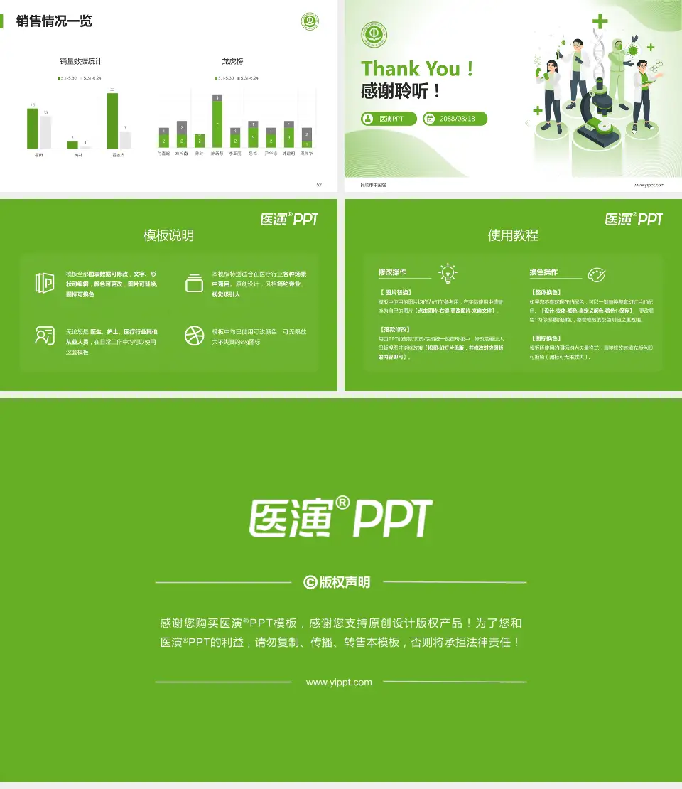 抚顺市中医院品管圈PDCA演示专用PPT模板16:9格式幻灯片预览图7