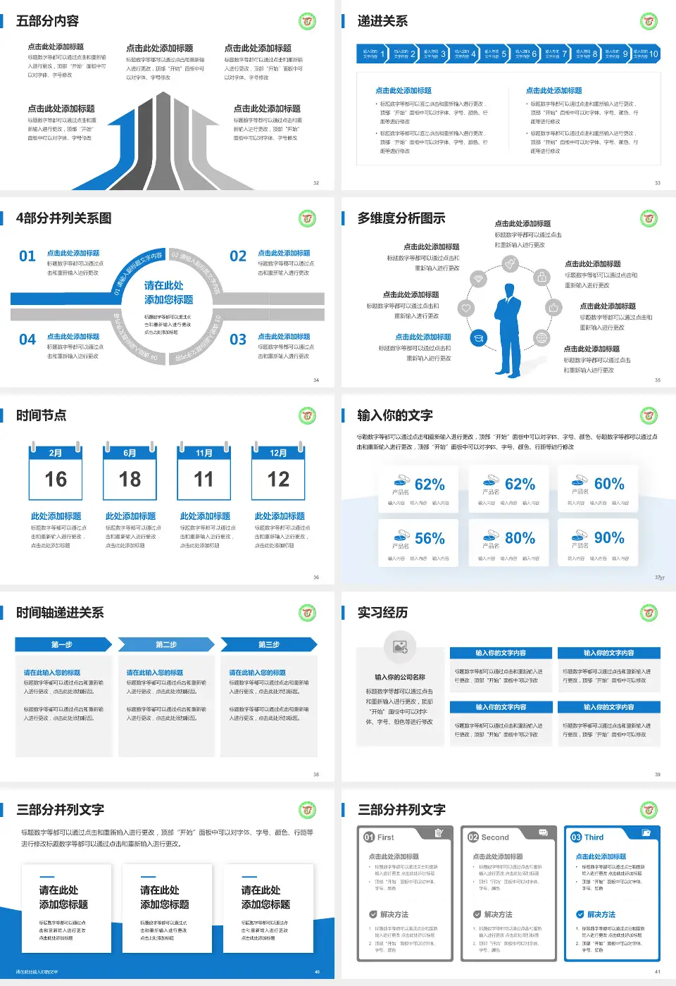 建平县医院品管圈PDCA演示专用PPT模板16:9格式幻灯片预览图5