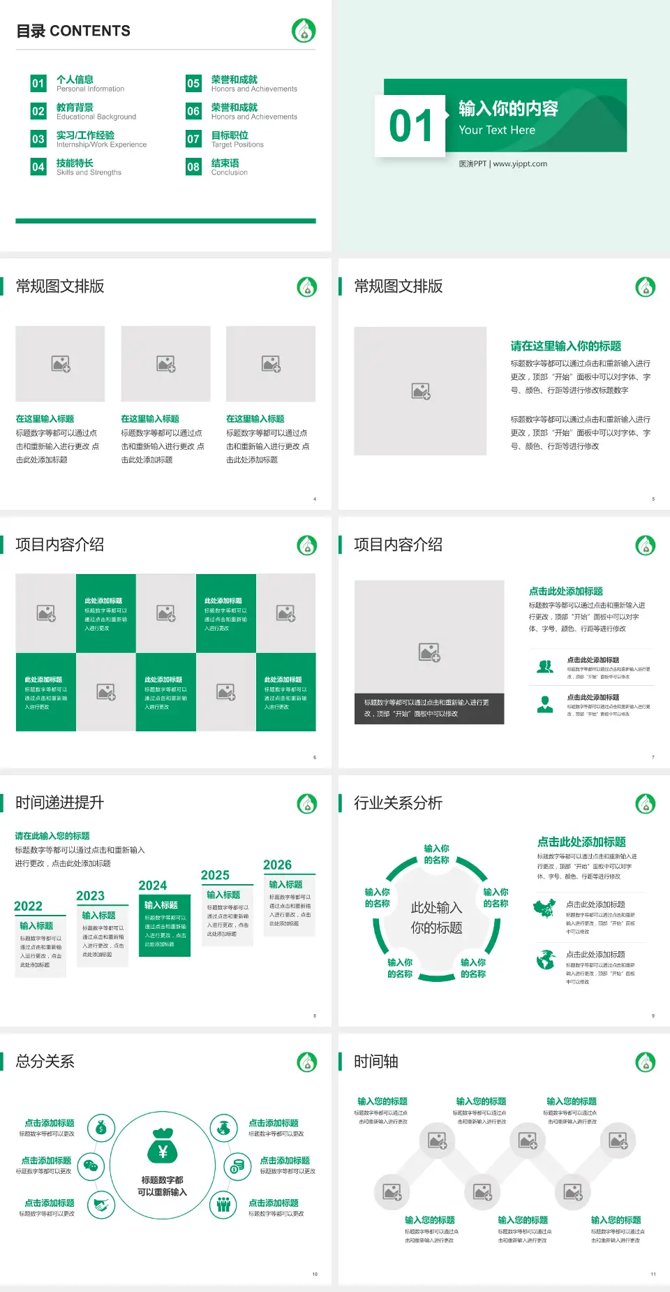 抚顺市中心医院财务与预算报告PPT模板4:3格式幻灯片预览图2